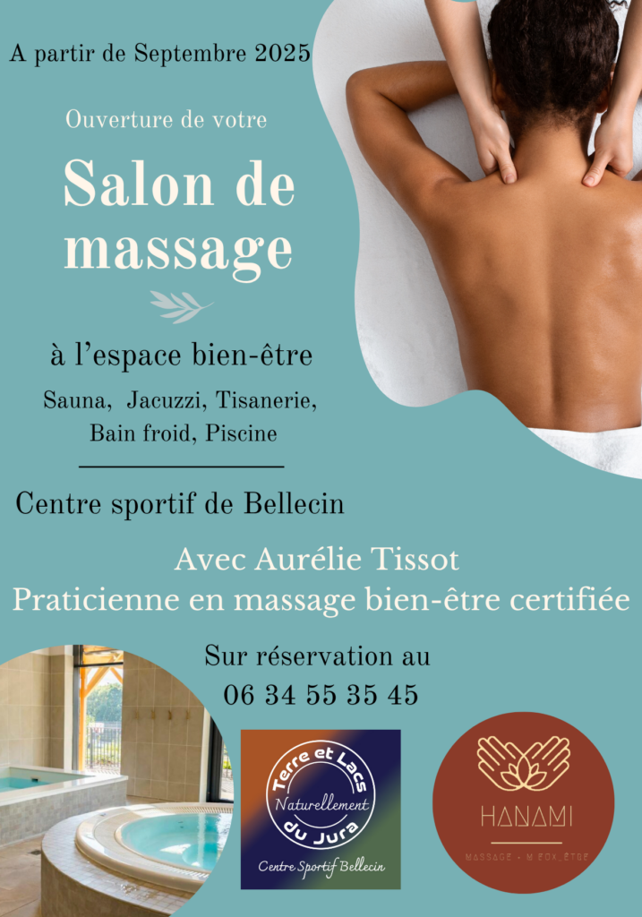 Affiche Hanami Massage Mieux-être